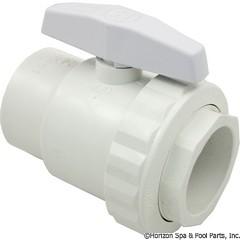 Ball Valve, Hayward, Trimline, 1-1/2" Slip, 2 Port 26-150-1000