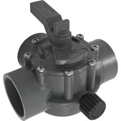 Diverter Valve, Jandy/Zod, 2"s/2-1/2"spg Pos Seal,3 Way,Gray 26-295-1003