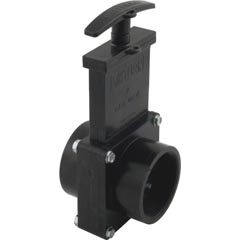 Gate Valve, 3 pc, Valterra, 2"fpt x 2"s, 40psi, Black 26-400-1573