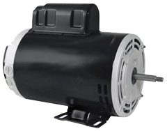 Motor, US Motor, 4.0 Horsepower, ThruBolt, 2-Speed,230v, 56Y 35-184-1028