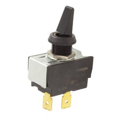 Toggle Switch, Raypak, 3A/6A, SPST, Black 47-197-2626