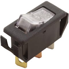 Rocker Switch, Coates,  SPDT, 230v, Lighted, OEM 47-225-1757