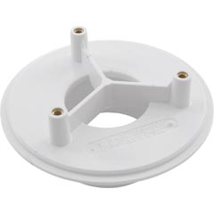 Wall Fitting, 4" dia, 2-3/8"hs, 2"mpt-1-1/2"s, White 55-300-1012