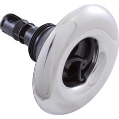 Jet Intl, RD Quantum,4-3/8"fd,Twin Roto,Smth,SS/Blk,Thd 55-850-1090