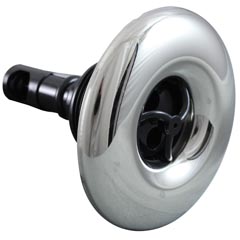 Jet Intl, RD Quantum,3-3/8"fd,Twin Roto,Smth,SS/Blk,Thd,S02 55-850-1334