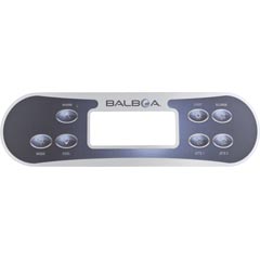 Overlay, Balboa Water Group VL700S, P1, P2, Bl, Lt, LCD 58-138-1274