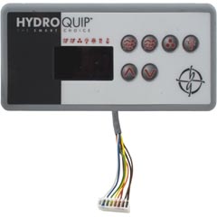 Topside, Hydro-Quip Eco 3,6 Button,P1,P2,Lt,Lg Rec,25ft Cord 58-355-4112