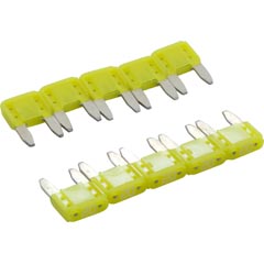 Fuse Kit, Hayward Aqua-Rite/Trol/Logic, 20AMP, Yellow, 10pk 59-150-1014