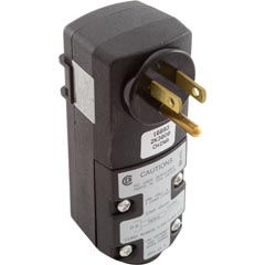 GFCI, Leviton, 15A, 115v, Self-Test, Auto Reset, Right Angle 60-134-1130