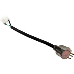 Adpt Cord,H-Q,P2/1-spd,Molded/AMP,Univ,6",115v/230v,15A,Pink 60-355-1160