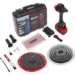 Boat Hull Cleaner, Nemo, 50M,18V,(1)10Ah Li-Ion,w/ Brush Set 99-645-1058